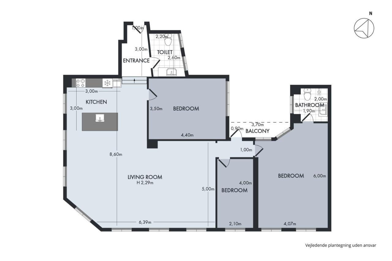 Sanders Regent - Chic Three-Bedroom Apartment Near Central Square København Ngoại thất bức ảnh