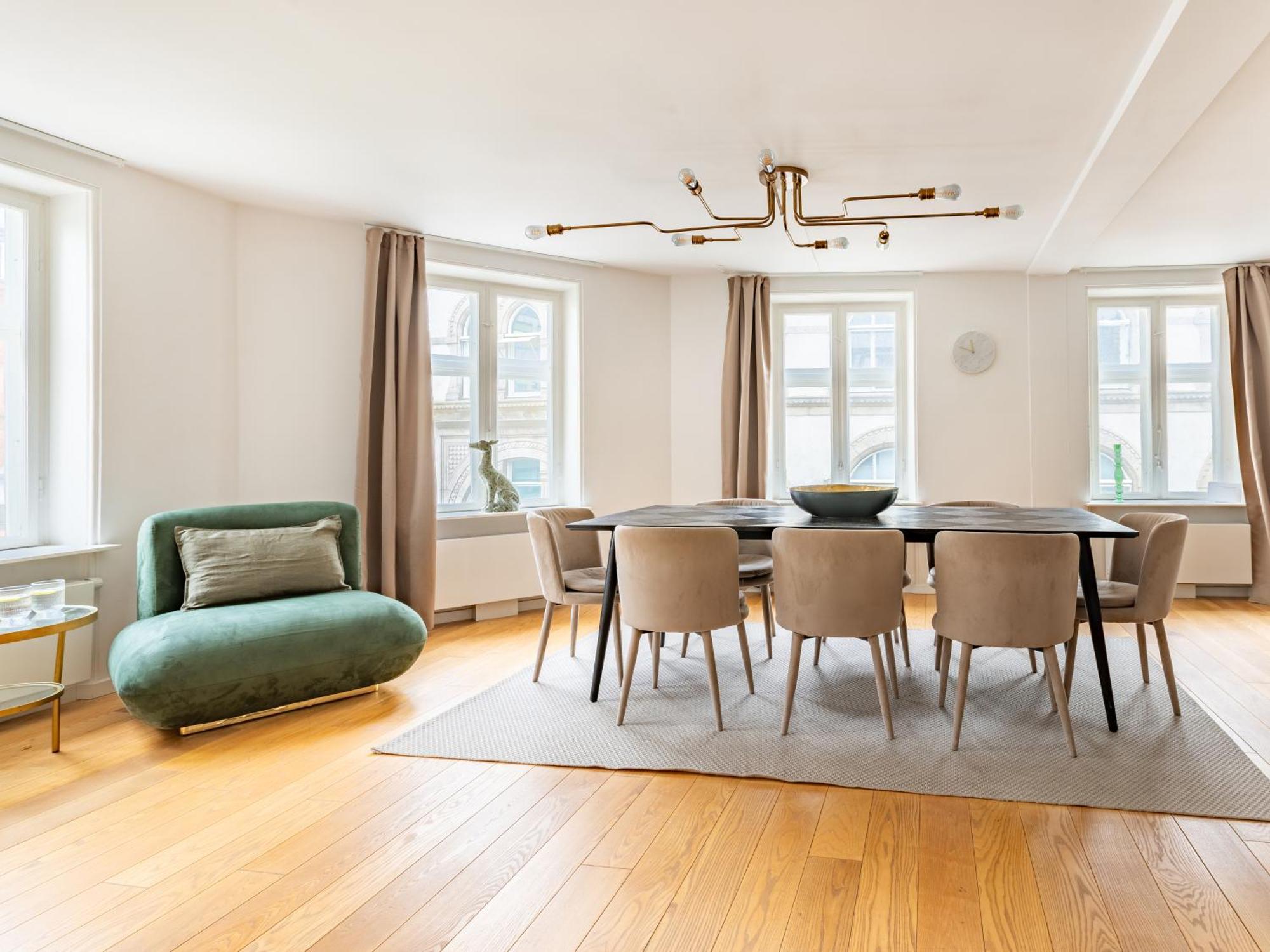 Sanders Regent - Chic Three-Bedroom Apartment Near Central Square København Ngoại thất bức ảnh