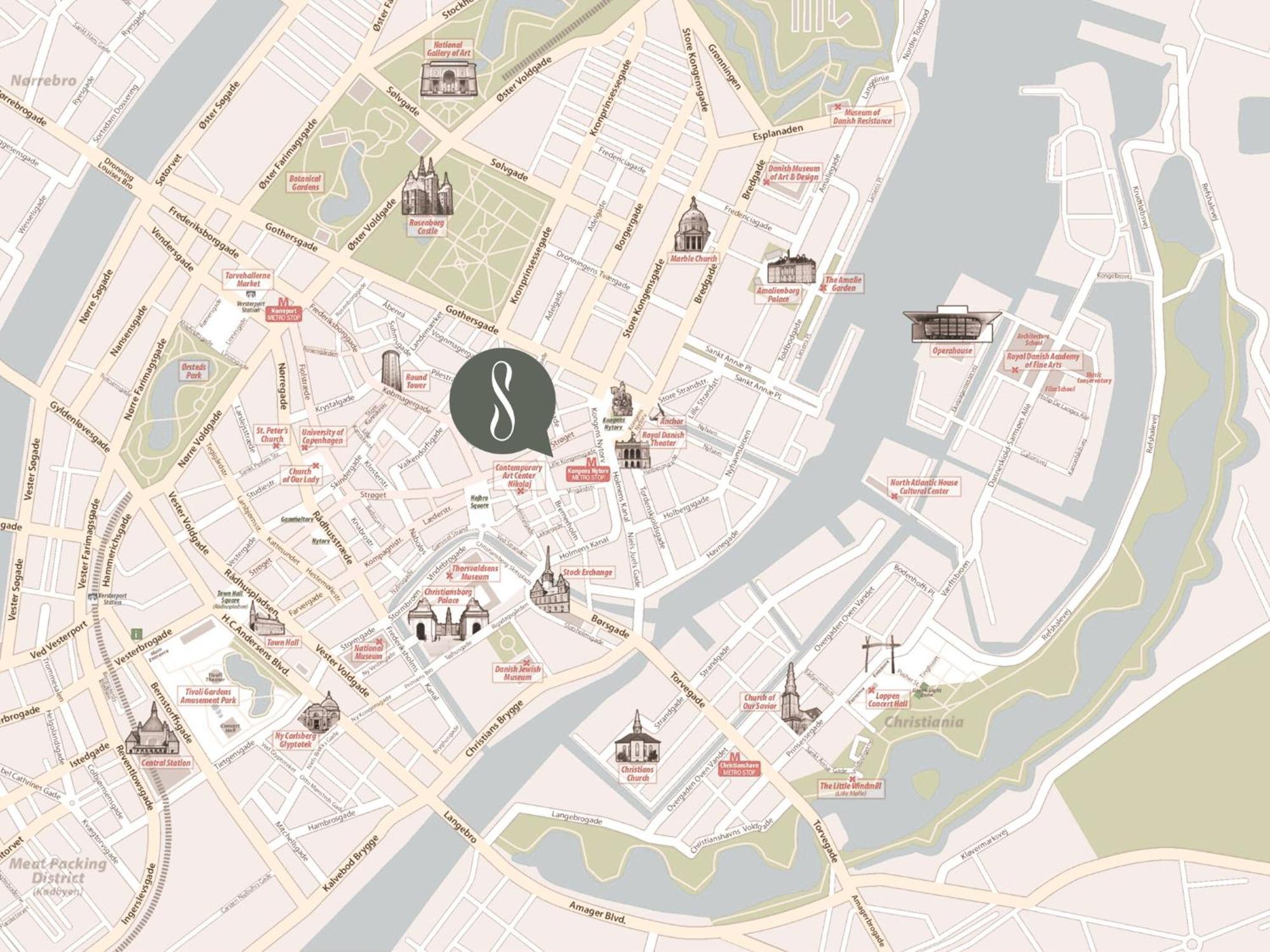 Sanders Regent - Chic Three-Bedroom Apartment Near Central Square København Ngoại thất bức ảnh
